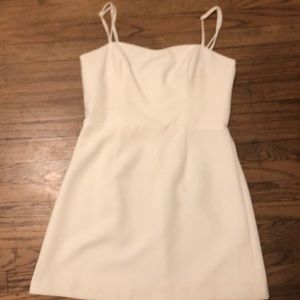 worn once white french connections dress